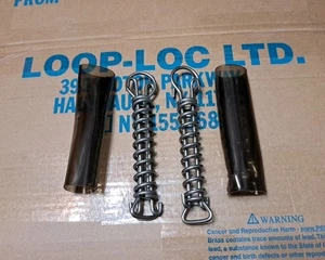 MADE IN USA 2 GENUINE-Loop-Loc Stainless Steel SPRING & Sleeve Pool Cover NEW - Picture 1 of 1