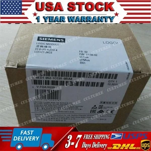 New Siemens 6ED1052-1CC01-0BA8 6ED1 052-1CC01-0BA8 LOGO 24CE logic module - Picture 1 of 5