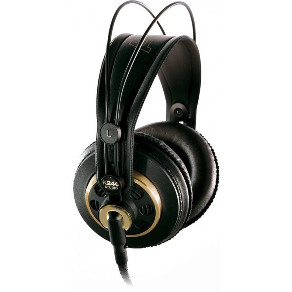 AKG K240 Studio hrumschließende Kopfhörer - Schwarz/Gold (2058X00130)