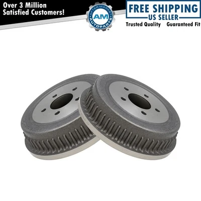 Brake Drum Rear Pair Set for Chrysler Dodge Plymouth Min Van - Image 1 of 4