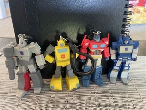 Transformers Bumblebee Soundwave Optimus Prime & Megatron Mini PVC Figure Lot 2 - Picture 1 of 1