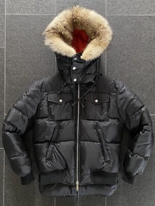 DSQUARED2 P/W 2014 BLACK 48 SQUAD DOWN JACKET PIUMINO CAPPOTTO GIACCA piumino - Foto 1 di 9