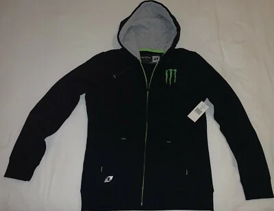 One Industries Mujer Monster Scratch Sudadera con Capucha Negra/Verde Mediana M -NUEVO STOCK ANTIGUO Foto 1 de 3