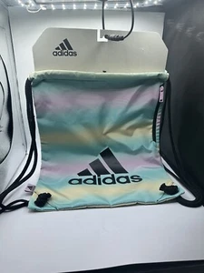 Mochila Adidas Ready Sackpack, Gradient Flash Acua/Negra, Talla Única - Imagen 1 de 2
