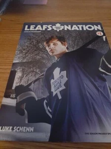 2009-10 TORONTO MAPLE LEAFS OFFICIAL line up program - Picture 1 of 1