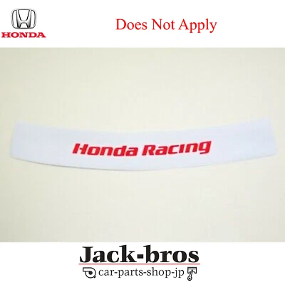 Pegatina ventana delantera letras Honda ACURA Integra RSX DC5 Honda Racing letras rojas Foto 1 de 3