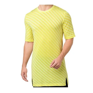 Asics T-Shirt Seamless SS Top Herren kurzarm Oversize Longshirt gelb 153427 0489 - Picture 1 of 3