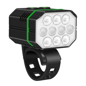 BROUIT USB Rechargeable 10 LED Bicycle Headlight Bike Light Cycling Front Lamp - Picture 1 of 15