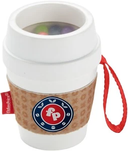 Fisher-Price Coffee Cup Teether (DYW60) Rattle Infant (Stock Photo)  NEW - Picture 1 of 1