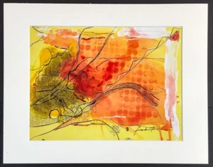 Helen Frankenthaler - Matted 14x11 Print - FRAME READY - Hand Signed Signature - Picture 1 of 12