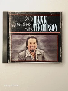Hank Thompson –20 Greatest Hits-CD 1986 CANADA Deluxe Records  - Picture 1 of 8