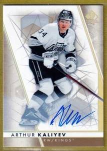 2022-23 SP Authentic Limited Autographs #45 Arthur Kaliyev - Los Angeles Kings - Picture 1 of 2