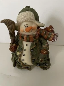 Don Mechanic Snow Folk Collectibles Snowman - Picture 1 of 6