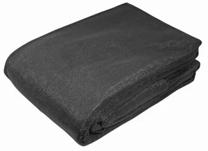 10' x 10' Black Mesh Screen Shade Tarp HEAVY DUTY Greenhouse Canopy Sunshade UV - Picture 1 of 2