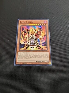 Yugioh Lava Golem Super Rare RA01 - Picture 1 of 1
