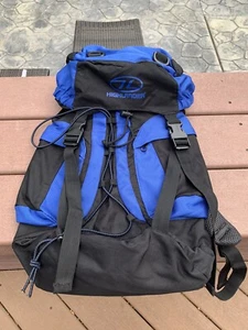 HIGHLANDER OUTDOOR RAMBLER 25 RUCKSACK, COBALT/BLACK - Picture 1 of 7