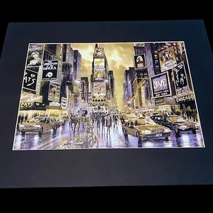 Limited Edition New York Times Square Historic Street Art 20x16 - Picture 1 of 15
