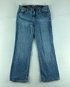 Jeans donna Z Cavaricci blu etichetta taglia 10 (32x26) vita media dritto elasticizzato - Foto 1 di 15