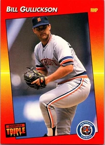 1992 Donruss Triple Play - #161 Bill Gullickson - Picture 1 of 2
