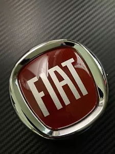 Fregio stemma logo Per Fiat 500 Panda Doblò Sedici Grande Punto 95mm Anteriore - Foto 1 di 2