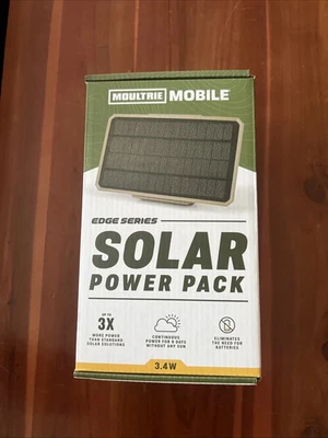 Paquete de energía solar universal Moultrie Mobile 3,4 W serie Edge MMA-14126 Foto 1 de 4
