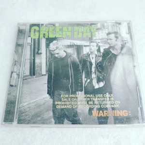 Green Day Warning: 2000 Album Reprise Records Radio Press Promo CD - Picture 1 of 6