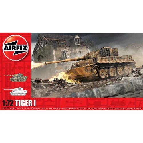 TIGER 1 KIT 1:72 Airfix Kit Mezzi Militari Modellino Nuovo - Immagine 1 di 1