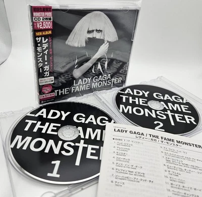 LADY GAGA The Fame Monster Japan 1st Limited Edition 2CD UICS-9113/4 w/OBI 2009 - Bild 1 von 4