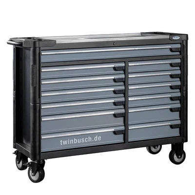 Twin Busch ® Werkzeugwagen, Werkstattwagen, 13 Schubladen, leer - TWW13L - Bild 1 von 4