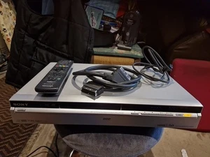 Sony RDR-HXD870 DVD Player 160GB Hard Drive HDD Recorder Silver With Remote - Picture 1 of 13
