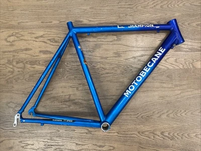 Motobecane Le Champion Kinesis Aluminum Large Road Bike Frame Blue Dented - Image 1 of 4