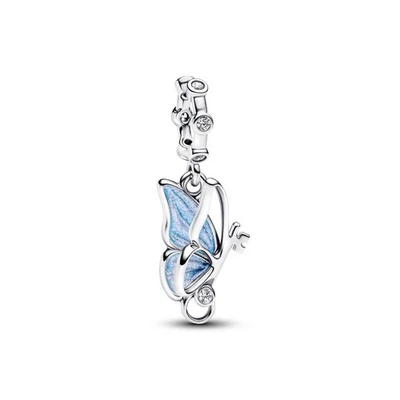 Pandora Charm-Anhänger Schmetterling Schlüssel Silber 794241C01 - Bild 1 von 4