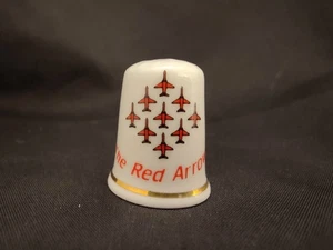 The Red Arrows Thimble Fenton Bone China VGC - Foto 1 di 24