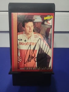 Alan Kulwicki 1992 MAXX #7 HOOTERS VINTAGE WINSTON CUP NASCAR HOFer signed card - Bild 1 von 2