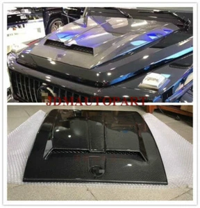 For Mercedes Benz G63 G500 G550 G55 W463 Carbon Fiber Vent Cover Engine Hood - Picture 1 of 4