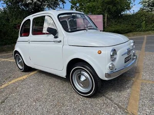 1963 Fiat Nuova 500 D. Transformabile. Bianca with Rosso trim. Very rare. - Picture 1 of 20