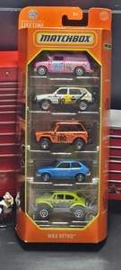 Matchbox MBX Retro Diecast Vehicle Confezione da 5 Camion Gelati SPEDIZIONE VELOCE - Foto 1 di 7