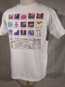 Hey Max 1984 Vintage White Cotton T-shirt Men's size L Made in USA - Picture 1 of 12