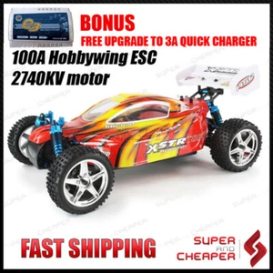 Rc Remote Control Car Hsp Top Version 1/10 Brushless Buggy With 3S Lipo And 100A - Picture 1 of 9