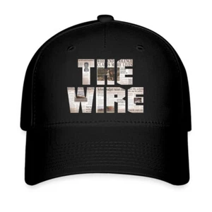 Gorra de béisbol negra The Wire TV Show Series talla S/M y L/XL - Imagen 1 de 3