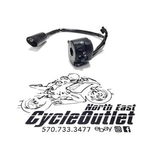 Kawasaki Ninja 400 2018 18-23 OEM clip izquierdo en mango bocina interruptor de señales - Imagen 1 de 13
