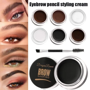 ✹Eyebrow Shaping Styling Soap Long Lasting Eye Brow Makeup Gel Wax with Brush - Picture 1 of 18