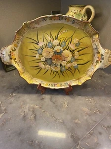 Vintage Paper Mache Tray - Picture 1 of 8