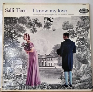 SALLI TERRI - I KNOW MY LOVE 1961 CAPITOL P-8556 AUS ED 1 LP with US COVER - Picture 1 of 3