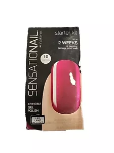Sensational by Nailene Starter Kit Invincibile Smalto Gel Lampada Led Scatola Danneggiata - Foto 1 di 7