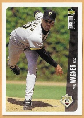 PAUL WAGNER PITTSBURGH PIRATES #676 - UPPER DECK COLLECTOR'S CHOICE NM-MT 1996 - Image 1 of 2