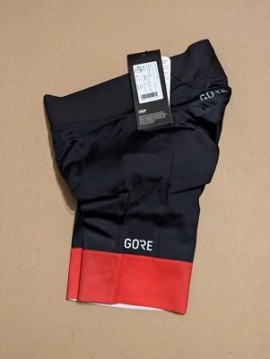 GORE Women's Ardent Short with chamois Size XS X-Small US 0-2 EU 36 Black Red - Image 1 of 3