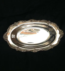 Reed And Barton 1102 Tara Hall Versilbert 13" Brotplatte - Bild 1 von 6