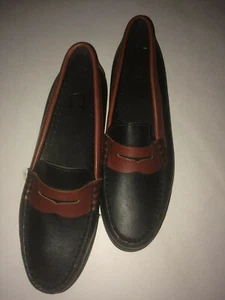 Decoys by Auditions Damen-Halbschuhe schwarz mit braunen Leder US-Größe 9 1/2AA EUC - Bild 1 von 9