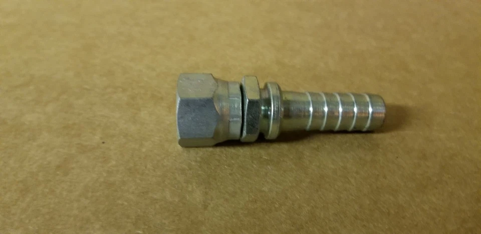 Barbed Stem - 1/2" Hose fitting 08-08-FJX , Multiple pieces available - Image 1 of 4